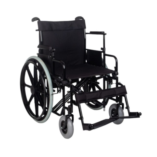 MSWC02T Manual Heavy Duty Wheelchair-Photoroom